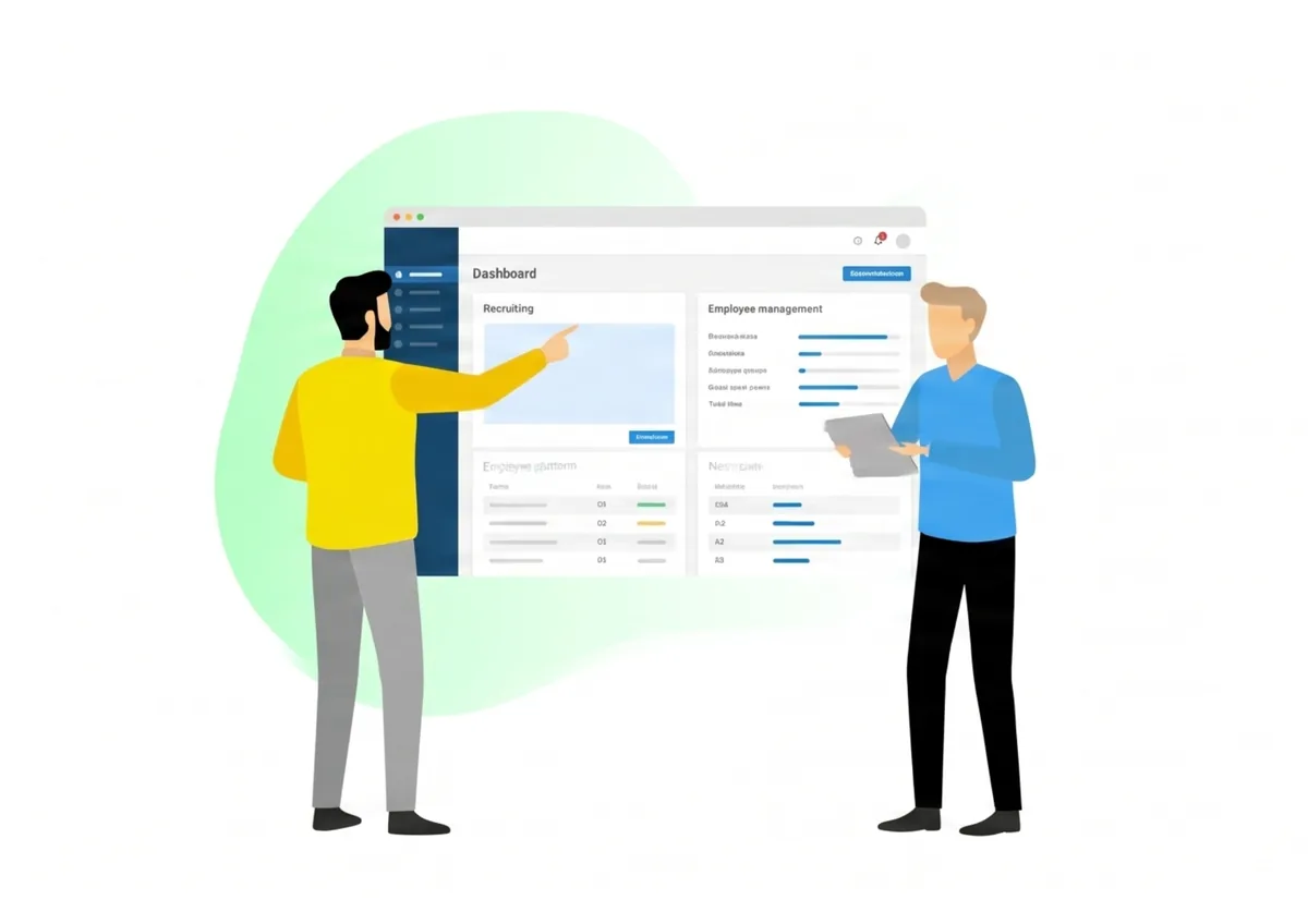 360HR Dashboard als zentrale Plattform für Recruiting und HR Management statt verstreuter Tools
